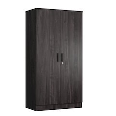 Two Door Armoire Wardrobe with Mirror