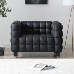 Emma Luxurious Leather Armchair