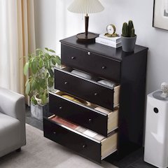 Pine Dresser Chest 4 Drawers