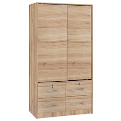 Sarah Modern Wood Double Sliding Door