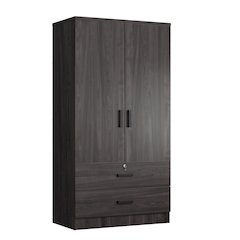 Woodpeckers Furniture And Mattress 2-Door Armoire with 2-Drawers (Tobacco)