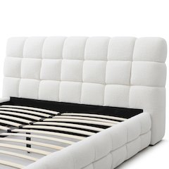 Electra Plush Upholstered Bed Frame
