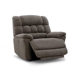 Oversized Recliner Chair for Big and Tall Adults – Power Zero Gravity Recliner with Wide Seat,  Heavy-Duty Big Man, Supports Up to 450 lbs, Brown