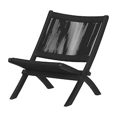 Balka Lounge Chair, Black
