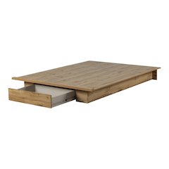 Cavalleri Platform Bed, Nordik Oak