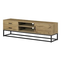 Mezzy TV Stand, Nordik Oak