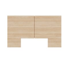 James Headboard In Natural Blonde Oak