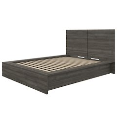 James Platform Bed with Headboard