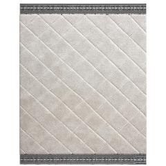 Denali Bijou Cream Polypropylene Tufted Area Rug, 7'10" x 10'1"