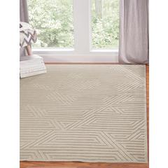 Napa Orbit Ivory Area Rug, 5'3" x 7'6"