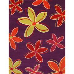 Terra Shasta Purple/Multi Area Rug, 4' x 6'