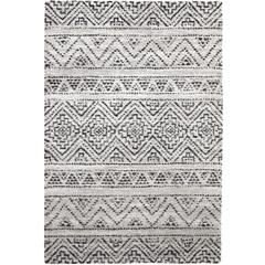 Granada Sella Ivory/Natural/Black Area Rug, 7'10" x 10'10"