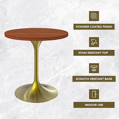 Verve Collection 27" Round Dining Table