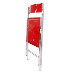 Menno Modern Acrylic Folding Chair