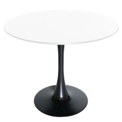 Bristol Mid-Century Modern Round Dining Table