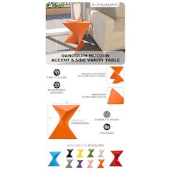 Randolph Modern Side Table Set of 2