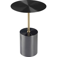 Malta Collection Modern End Table In Black