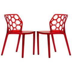 Modern Dynamic Dining Chair, Set of 2