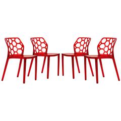 Modern Dynamic Dining Chair, Set of 4