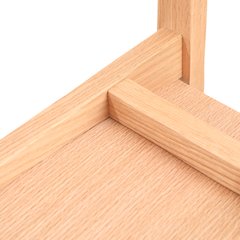 Rivo Collection Elegant Dining Chair in Natural Wood - Set of 2