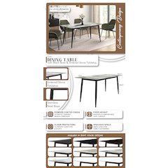 Zayle Series Modern Dining Table