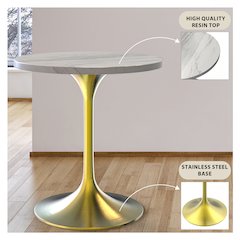 Verve Collection 27 Round Dining Table