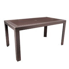 Mace Weave Design Outdoor Dining Table