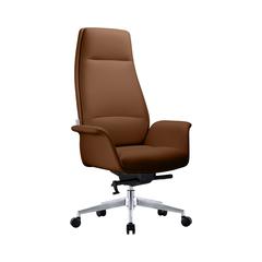 Summit Series Tall Office Chair In Dark Brown Leather