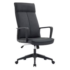 Aiaria Collection Modern Office Chair In Black