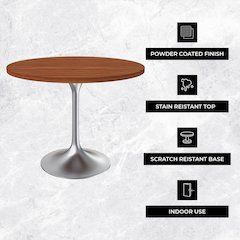 Verve Collection 36" Round Dining Table