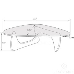 Imperial Triangle Coffee Table