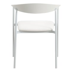 Kora Collection Modern Dining Chair in White