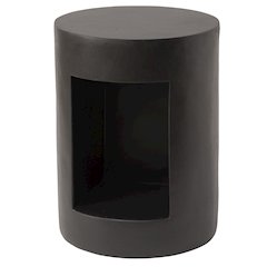 Modern Side End Table Nook Series In Black