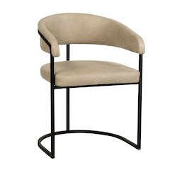 Aero Collection Modern Dining Chair in Oatmeal