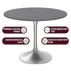 Verve Collection 36" Round Dining Table