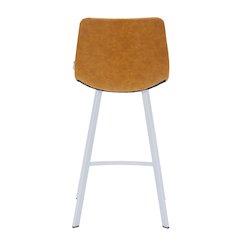 Elland - Counter stool -Light Brown-White base