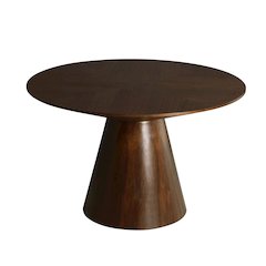 Fynix Collection Modern Dining Table In walnut