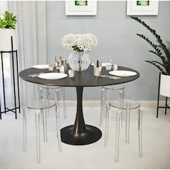 Averill Modern Plastic Dining Stool