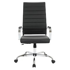 Benmar High-Back Leather Office Chair