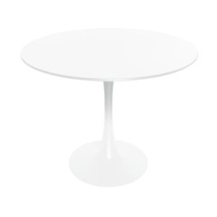 Round Dining Table with Wood Top