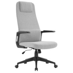 Nexa Collection Modern Office Chair In Grey Fabric