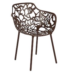 Modern Devon Aluminum Armchair