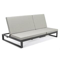 Chelsea Convertible Lounge Reclining Double Chaise With Cushions