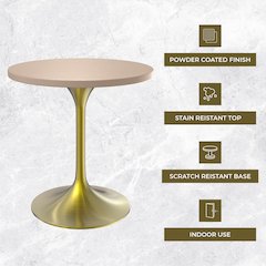 Verve Collection 27" Round Dining Table