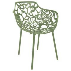 Modern Devon Aluminum Armchair