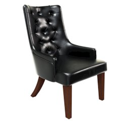 Spruce Collection Modern Wooden Dining Chair in Charcoal Grey