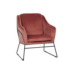Harmony Velvet Accent Armchair