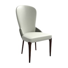 Havana Collection Modern Wooden Dining Chair in Toupe