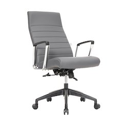 Hilton Modern High-Back Leather Office Chair