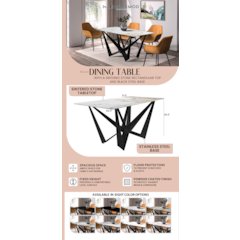 Nuvor Series Modern Dining Table